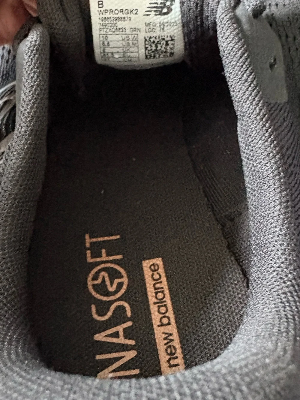 New Balance Dynasoft Pro Run V2 NWOT Running Shoes Black Sneaker nursing comfort